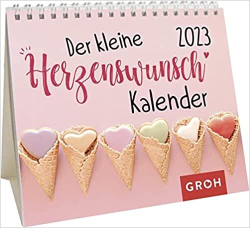 ダウンロード  Der kleine Herzenswunschkalender 2023: Mini-Monatskalender. Kleiner Aufstellkalender mit Monatskalendarium 本