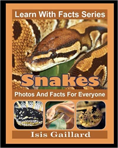 تحميل Snakes Photos and Facts for Everyone: Animals in Nature (Learn With Facts Series)