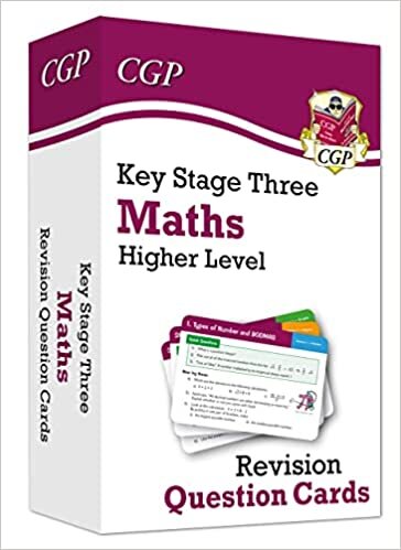 New KS3 Maths Revision Question Cards - Higher