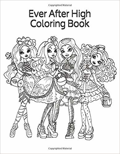 تحميل Ever After High Coloring Book