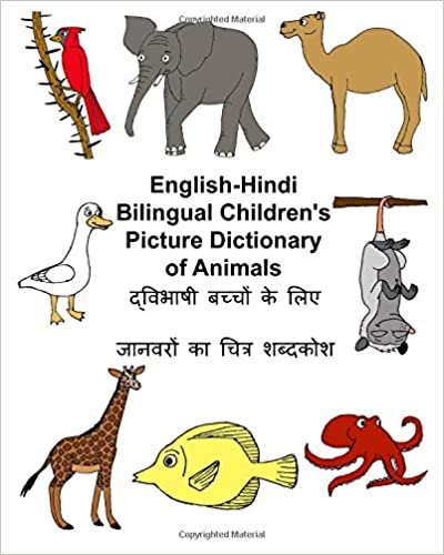 English-Hindi Bilingual Children's Picture Dictionary of Animals (FreeBilingualBooks.com)