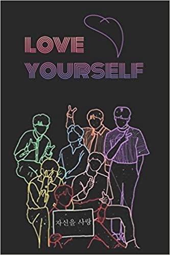 Love Yourself: K-pop 110 Lined Pages Journal & Notebook, Kpop accessories, Kpop gift, unique gifts for teenage girls (K-pop :Lovers, Fans, Best Friends, Lover, GirlFriend, Daughter, Sister,music,BTS) indir