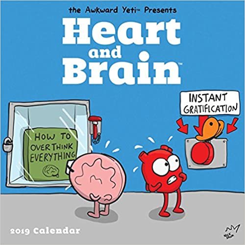 Heart and Brain 2019 Wall Calendar