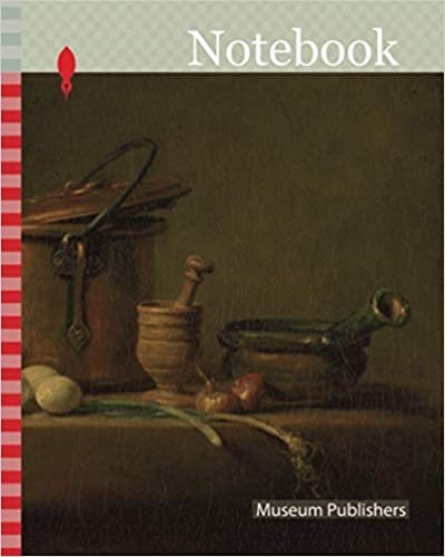 Notebook: Still life with copper kettle, cheese and eggs, Jean-Baptiste-Siméon Chardin, c. 1730 - 1735 indir