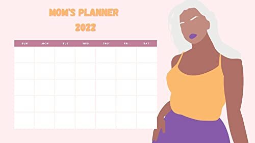 ダウンロード  2022 Mom's Manager Wall Calendar: Family Planning Calendar 2022 Wall Calendar (English Edition) 本