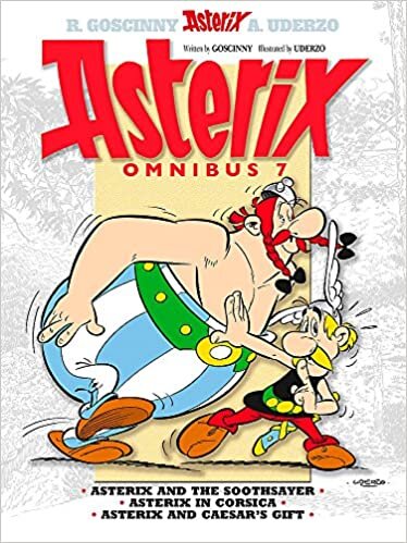 indir Asterix: Asterix Omnibus 7: Asterix and The Soothsayer, Asterix in Corsica, Asterix and Caesar&#39;s Gift
