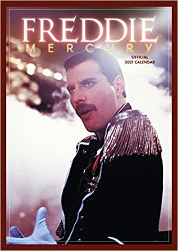 Freddie Mercury 2021 Calendar - Official A3 Wall Format Calendar ダウンロード