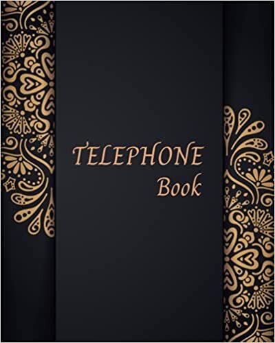 indir Phone Book: Telephone Index Book - A-Z Index. telephone number only book | telephone books with alphabet index | telephone book a-z | telephone book ... Journal Notebook for contact | size 8×10 in