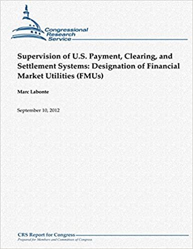 indir Supervision of U.S. Payment, Clearing, and Settlement Systems: Designation of Financial Market Utilities (FMUs)