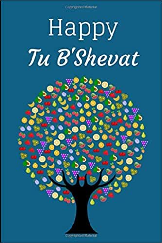 indir Happy Tu B&#39;Shevat: Lined Notebook Journal - For Tu BiShvat Celebrations Holiday Festival - Novelty Themed Gifts