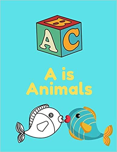 اقرأ A is for Animals!: high-quality black&white Alphabet coloring book for kids. Toddler ABC coloring book الكتاب الاليكتروني 