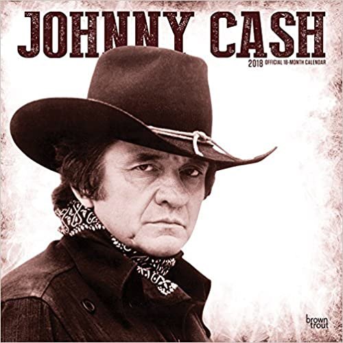 Johnny Cash 2018 Calendar