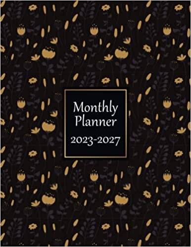 ダウンロード  5 Year Planner 2023-2027: 5 Year Monthly Planner Calendar Schedule Organizer with Federal Holidays, 2023 2027 Monthly Planner Calendar Organizer 60 Months 8.5x11, Easily Organize Your Tasks To Boost Productivity, Large Format - 8.5 x 11 inches 本