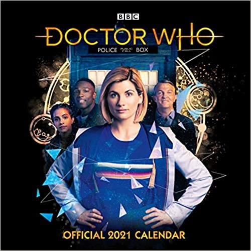 Doctor Who - The 13th Doctor 2021 Calendar - Official Square Wall Format Calendar