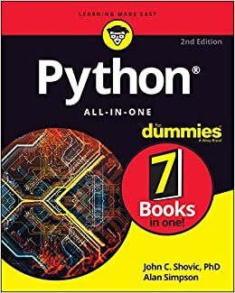 indir Python All-in-One For Dummies