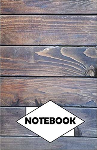 تحميل Notebook: Dot-Grid, Graph, Lined, Blank Paper: Wood 3: Small Pocket diary 110 pages, 5.5&quot; x 8.5&quot;