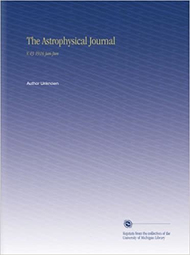 The Astrophysical Journal: V.43 1916 Jan-Jun indir