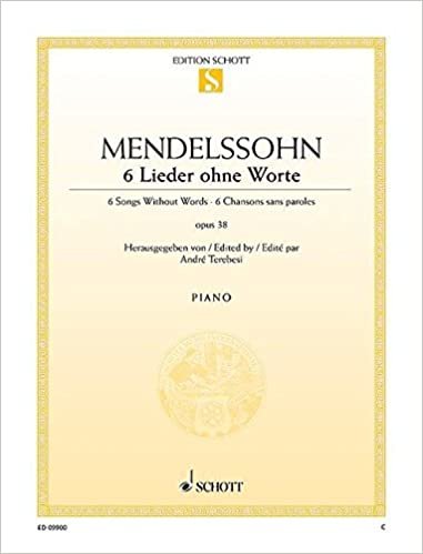 Mendelssohn Bartholdy, F: 6 Lieder ohne Worte indir