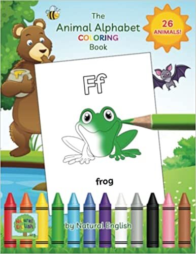 تحميل The Animal Alphabet Coloring Book