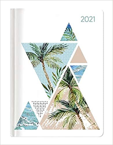 indir Mini-Buchkalender Style Palm Tree 2021 - Taschen-Kalender A6 - Palme - Day By Day - 352 Seiten - Notiz-Buch - Alpha Edition