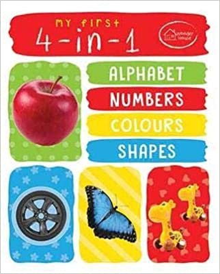  بدون تسجيل ليقرأ My First 4 In 1 Alphabet Numbers Colours Shapes : Padded Board Books