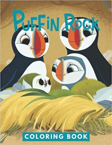 تحميل Pùffin Rȯck Coloring Book: JUMBO Pùffin Rȯck Colouring Book For Children, Amazing Colouring Book For Boys And Girls Ages 2-4, 4-8 &amp; Toddlers