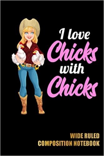 Mark Brec Chick with a Chick Cute for Chicken Lovers Wide Ruled Composition Notebook: Chicken College Ruled Lined Pages Book, For School Student/Teacher, ... College for Writing Notes | Special Black Cov تكوين تحميل مجانا Mark Brec تكوين