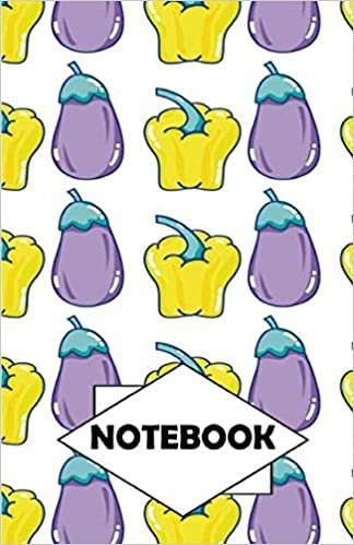 Notebook: Dot-Grid, Graph, Lined, Blank Paper: Eggplant: Small Pocket diary 110 pages, 5.5" x 8.5"
