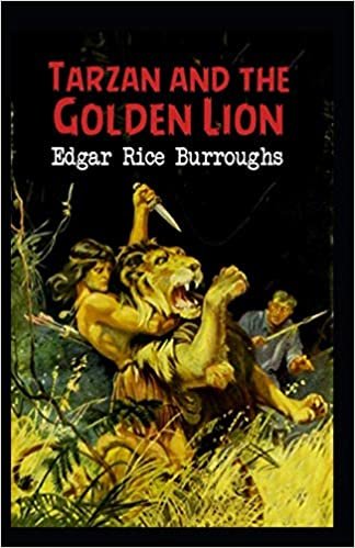 indir Tarzan and the Golden Lion (Tarzan #21) Annotated