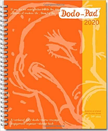 Dodo Pad Original Desk Diary 2020 - Week to View Calendar Year Diary: A Family Diary-Doodle-Memo-Message-Engagement-Organiser-Calendar-Book with room for up to 5 people's appointments/activities