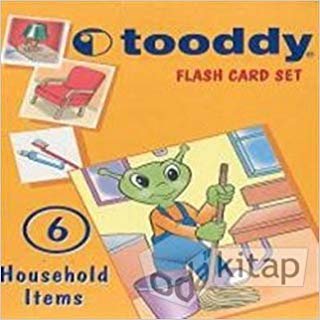Flash Card Set: 6 (Household Items / Ev Aletleri ve Gereçler) indir