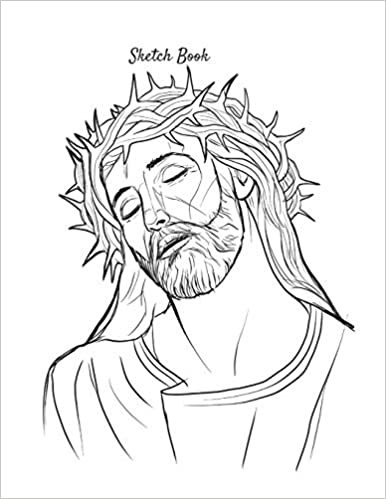 اقرأ Sketch Book: Religious Themed Personalized Artist Sketchbook For Drawing and Creative Doodling الكتاب الاليكتروني 