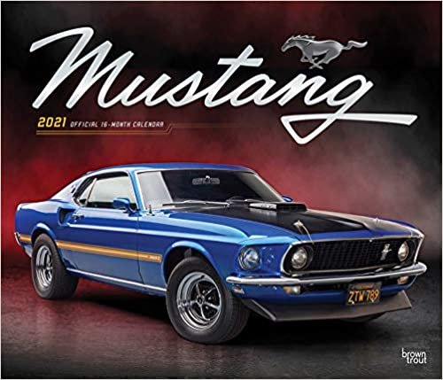 indir Mustang 2021 - 16-Monatskalender: Original BrownTrout-Kalender - Deluxe [Mehrsprachig] [Kalender] (Deluxe-Kalender)