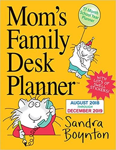 ダウンロード  Mom's Family Desk 17-Month 2019 Planner 本
