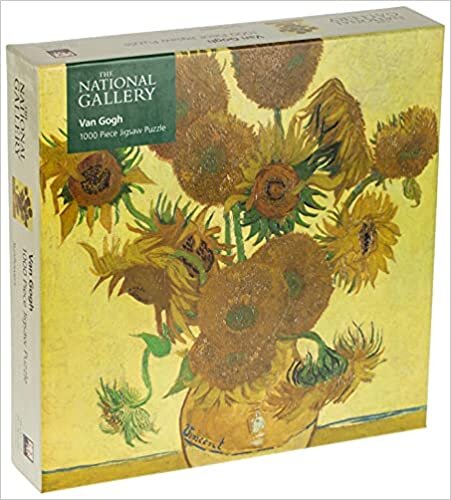 Adult Jigsaw Puzzle National Gallery: Vincent Van Gogh, Sunflowers: 1000-Piece Jigsaw Puzzles