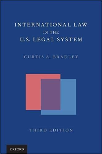 International Law in the Us Legal System indir