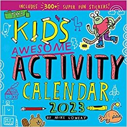 Kid's Awesome Activity Wall Calendar 2023