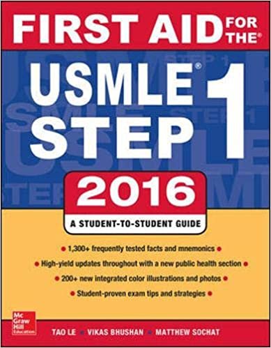 ダウンロード  First Aid for the USMLE Step 1 2016 本