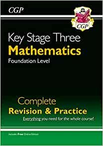 KS3 Maths Complete Revision & Practice - Foundation (with Online Edition)