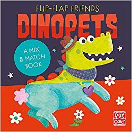 Flip-Flap Friends: Dinopets: A Mix and Match Book indir