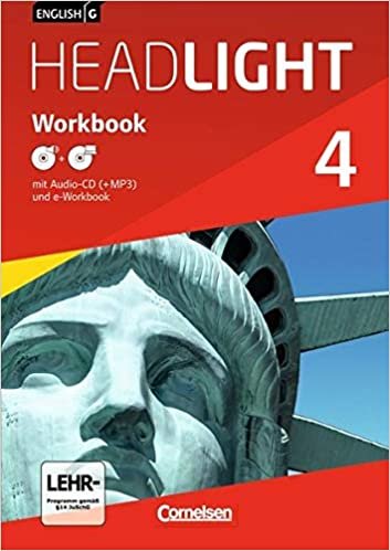 English G Headlight - Allgemeine Ausgabe / Band 4: 8. Schuljahr - Workbook mit Audio-Materialien