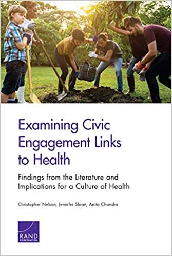 اقرأ Examining Civic Engagement Links to Health: Findings from the Literature and Implications for a Culture of Health الكتاب الاليكتروني 