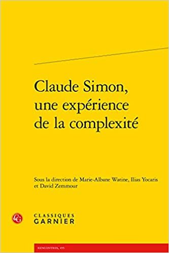 indir Claude Simon, une expérience de la complexité (Rencontres (455), Band 7)