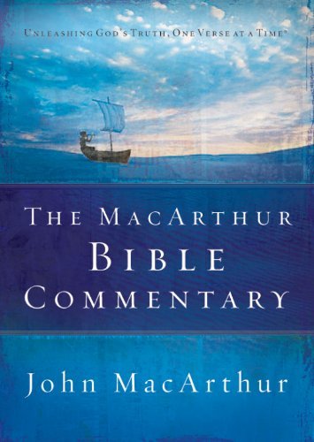 ダウンロード  The MacArthur Bible Commentary (English Edition) 本