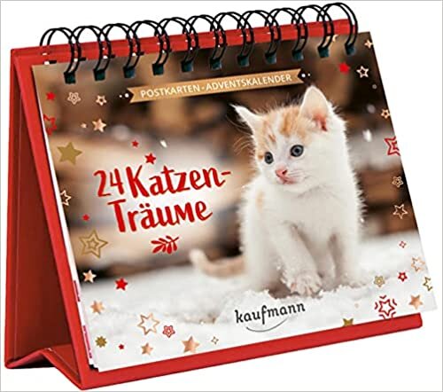 ダウンロード  24 Katzentraeume: Postkarten-Adventskalender 本