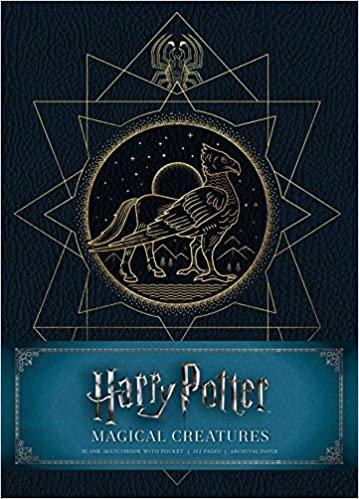 Harry Potter: Creatures Hardcover Blank Sketchbook indir