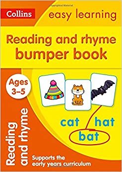 Collins Easy Learning Reading and Rhyme Bumper Book Ages 3-5: Prepare for Preschool with Easy Home Learning تكوين تحميل مجانا Collins Easy Learning تكوين