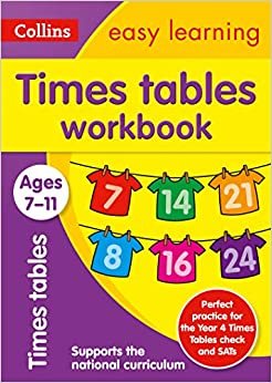 Collins Easy Learning Times Tables Workbook Ages 7-11: Prepare for School with Easy Home Learning تكوين تحميل مجانا Collins Easy Learning تكوين