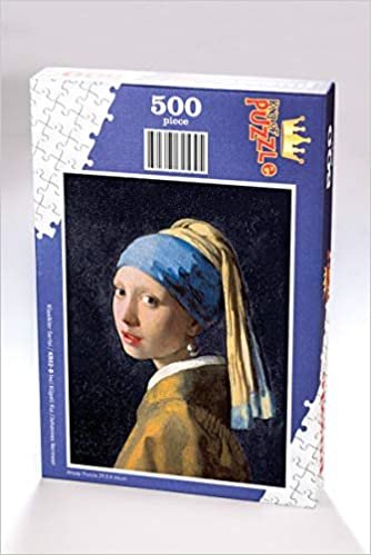 İnci Küpeli Kız - Johannes Vermeer Ahşap Puzzle 500 Parça (KR02-D)