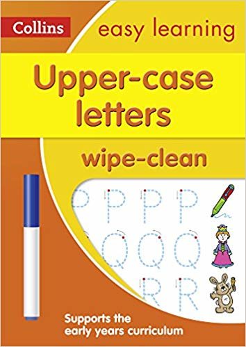 جراب مصنوع من الجزء العلوي: حروف wipe-clean كتاب أنشطة (Collins بسهولة التعلم Preschool)